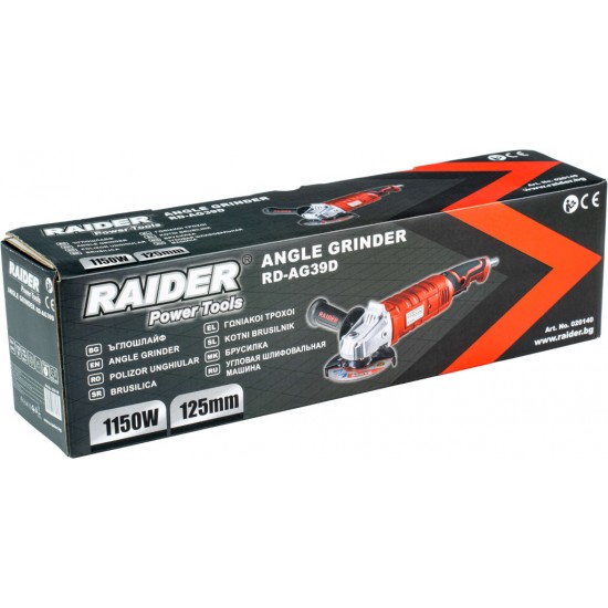Polizor unghiular 125mm 1150W viteza variabila RD-AG39
