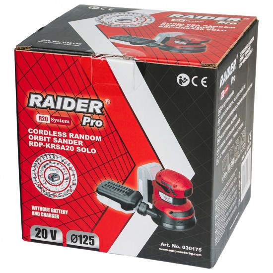 R20 Slefuitor orbital Ø125mm vit. var. Solo RDP-KRSA20