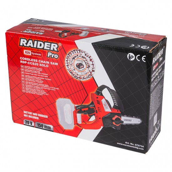 R20 Fierastrau cu lant 150mm SDS 1/4"36 Oil Solo RDP CCS20