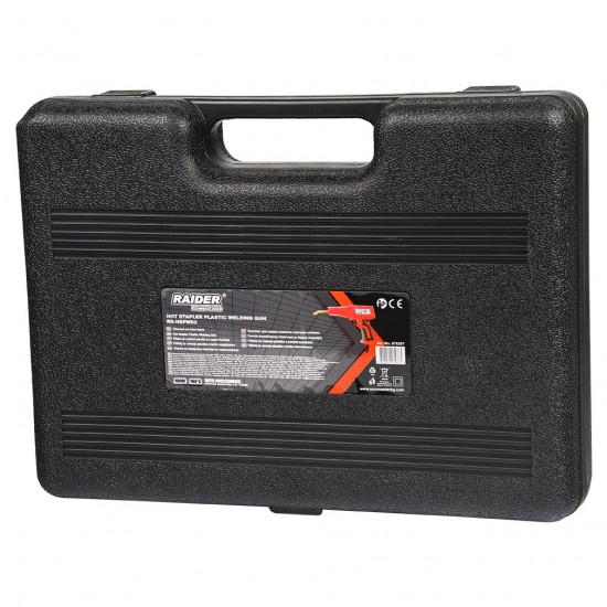Aparat de lipit plastic cu capse 100W 700°C Set RD-HSPW02