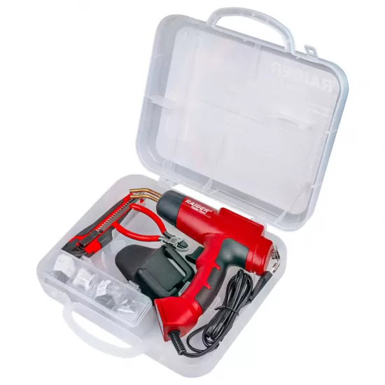 Aparat de lipit plastic cu capse 120W 700°C Set RD-HSPW03