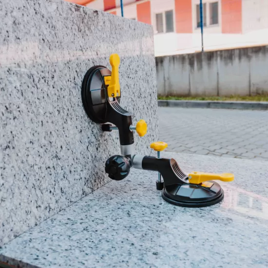 Ventuza pentru placi ceramice cu ajustare 90° TMP