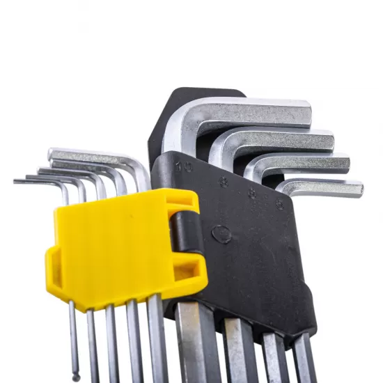 Chei imbus cu bila 1.5-10mm set 9pcs CR-V TMP