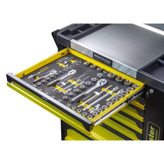 Dulap pt scule 7 sertare echipat 182 piese TMP