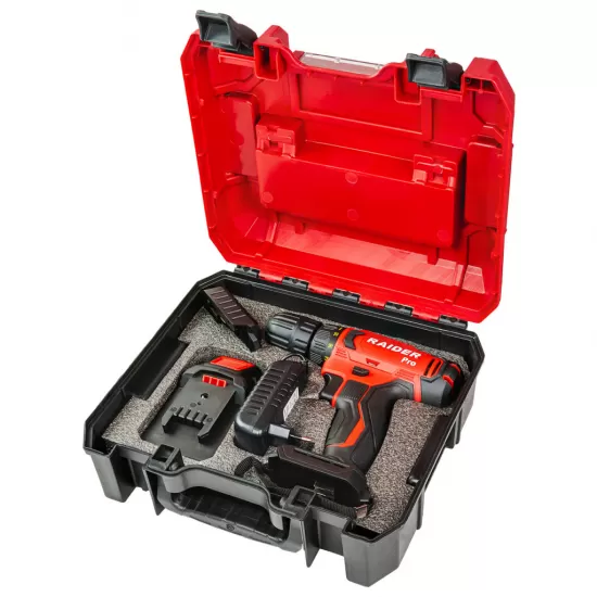 R20 Masina de gaurit 2 viteze 10mm 44Nm 2Ah RDP-SPCD20 Set