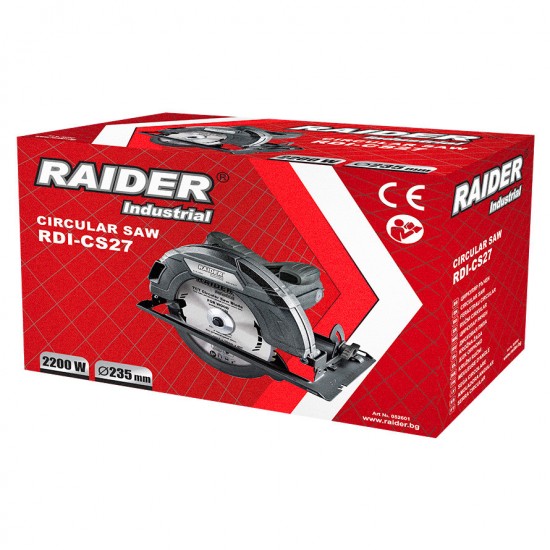 Fierastrau circular ø235mm 2200W RDI-CS27