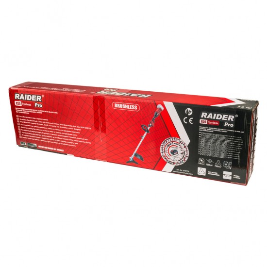 R20 Trimmer brushless tija detasabila Solo RDP-GXBC20