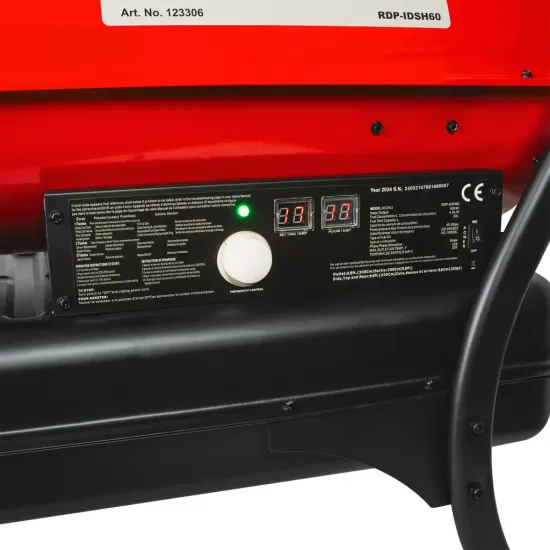 Generator aer cald diesel ardere indirecta 50kW RDP-IDSH60