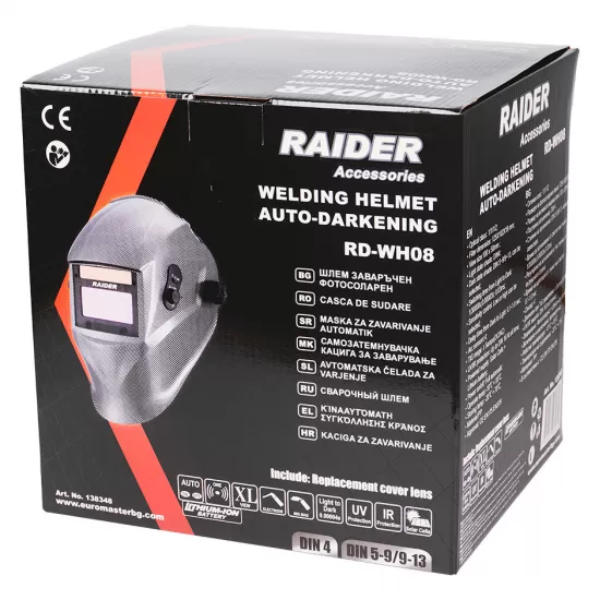 Masca de sudura cu cristale lichide DIN 9-13 100x50 RD-WH08