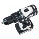 Surubelnita cu impact brushless RDI-CDB04W si HID01W 2x2Ah