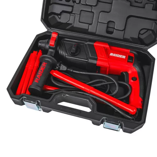 Ciocan rotopercutor 800W 26mm 2.8J 4 funct. valiza RD-HD62