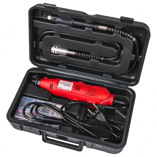 Set mini polizor drept 135W vit. var. 100 accesorii RD-MG15