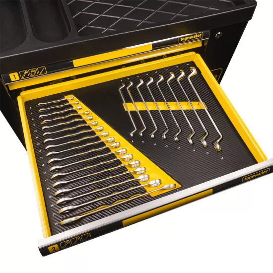 Dulap scule 7 sertare echipat 219 piese TMP