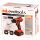 Masina de Gaurit si Insurubat POWER Evotools 35Nm cu 2 Acumulatori si Incarcator MAX 20V