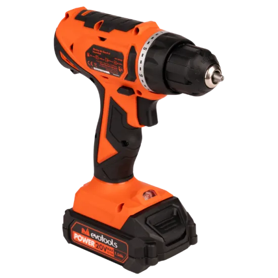 Masina de Gaurit si Insurubat POWER Evotools 35Nm cu 2 Acumulatori si Incarcator MAX 20V