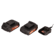 Masina de Gaurit si Insurubat POWER Evotools 35Nm cu 2 Acumulatori si Incarcator MAX 20V