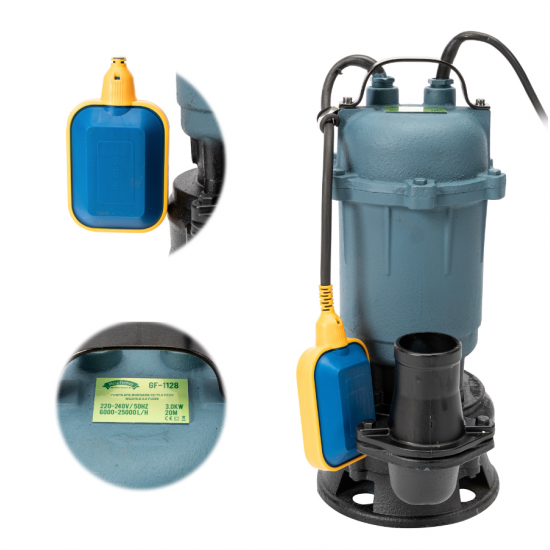 Pompa submersibila de apa murdara PU205, 2750 W, 20 m