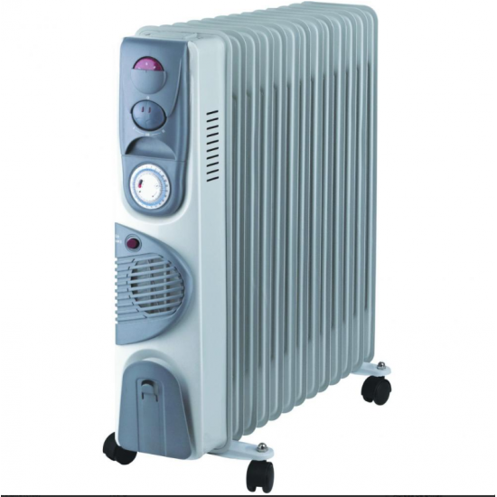 Calorifer electric 13 elementi 2900W (ventilator, termostat, timer)