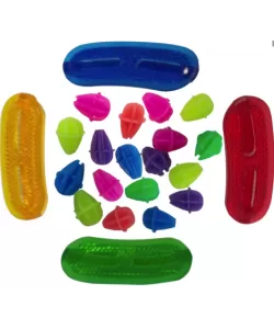 Set bicicleta catadioptri si decoratiuni spite - bs