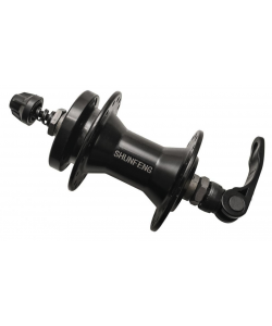 Butuc bicicleta fata 26 - aluminiu / disc / prindere rapida / bile / 36h