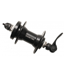 Butuc bicicleta fata 26 - aluminiu / disc / prindere rapida / rulment / 36h