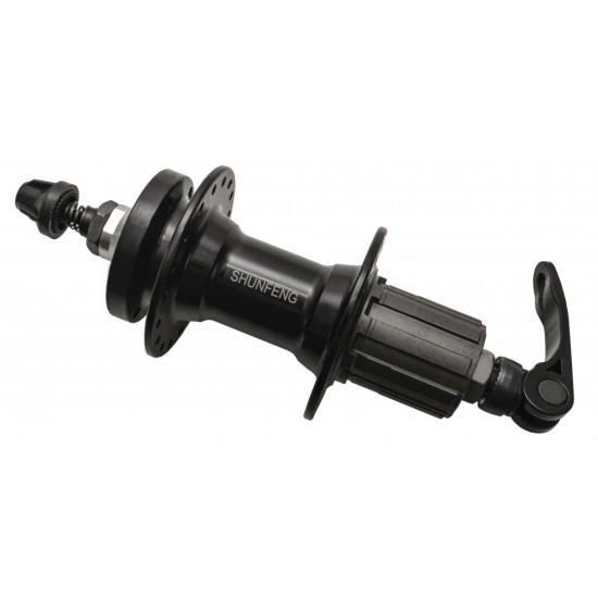 Butuc bicicleta spate 26 - casetat / aluminiu / disc / prindere rapida / rulment / 32h Butuc bicicleta spate 26 - casetat / aluminiu / disc / prindere rapida / rulment / 32h