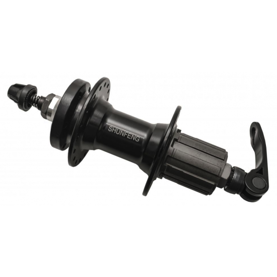 Butuc bicicleta spate 26 - casetat / aluminiu / disc / prindere rapida / rulment / 36h Butuc bicicleta spate 26 - casetat / aluminiu / disc / prindere rapida / rulment / 36h
