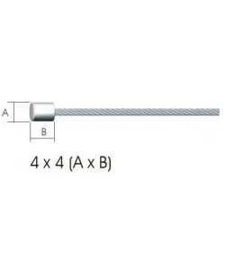 Cablu bicicleta schimbator 2m/1.2mm