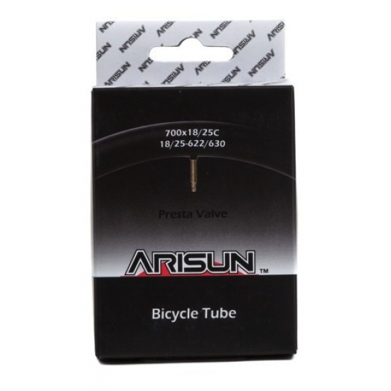 Camera bicicleta arisun 700x25/38c av 48mm