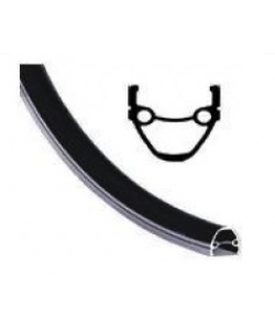 Janta bicicleta 26x1.5-1.75 - aluminiu dubla - (550g) (ml-13) (36h) (14g)