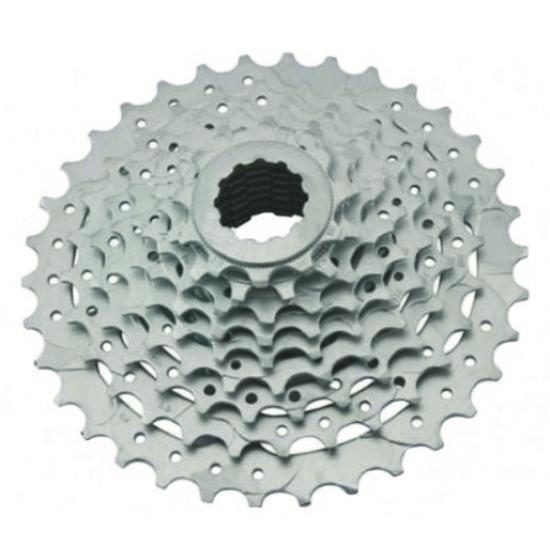 Grup pinioane bicicleta pe caseta