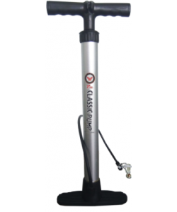 Pompa bicicleta podea - tub metal / maner de plastic - carera
