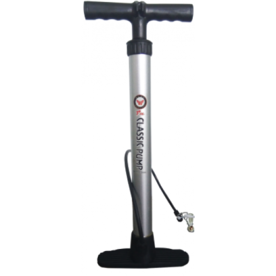 Pompa bicicleta podea - tub metal / maner de plastic - carera
