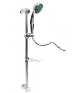 Set dus para + furtun + suport culisant + savoniera + bara, kadda blis, 5 functii, 1.5 m