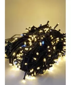 INSTALATIE BLING 100 LEDURI ALB CALD INSTALATIE BLING 100 LEDURI ALB CALD