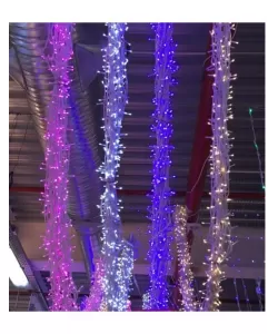 Instalatie tip ploaie cu led 3 x 10 m 3200 led Instalatie tip ploaie cu led 3 x 10 m 3200 led