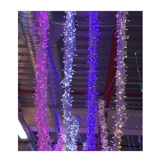 Instalatie tip ploaie cu led 3 x 10 m 3200 led Instalatie tip ploaie cu led 3 x 10 m 3200 led