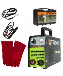 Aparat de sudura STROMO 295 A cu valiza + accesorii+ palmari de sudura cadou