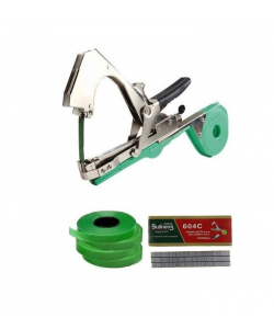 Aparat pentru legat vita de vie, legume, pomi fructiferi + 4 role + 10000 capse