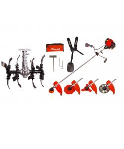 Motocoasa Mogilev 7 CP,56 cc +4 sisteme de taiere + Cultivator