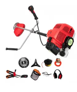 Motocoasa pe benzina Micul Fermier 712 (8 accesorii)