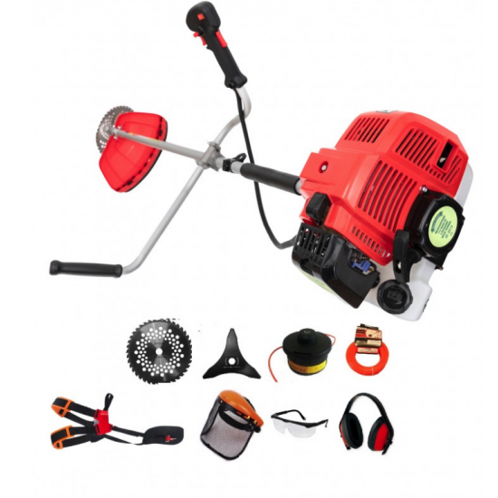 Motocoasa pe benzina Micul Fermier 712 (8 accesorii)