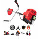 Motocoasa pe benzina Micul Fermier 712 (8 accesorii)