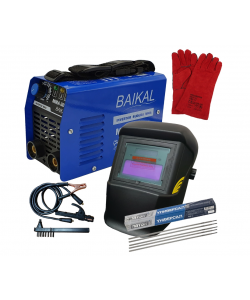 Aparat de sudura Invertor BAIKAL 300 A + Masca de sudura automata + Electrozi + Manusi