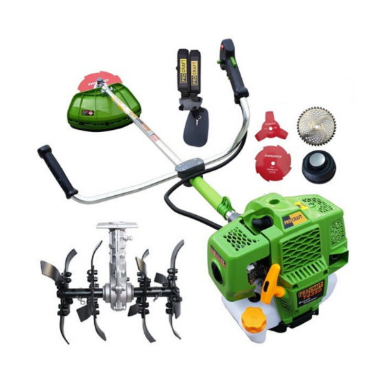 Pachet Motocoasa Procraft Germany 6 CP + Cultivator