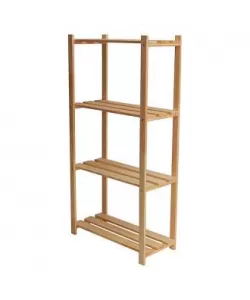 RAFT LEMN ECO 4 POLIȚE 130 X 65 X 30 CM RAFT LEMN ECO 4 POLIȚE 130 X 65 X 30 CM