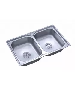 Chiuveta 2 cuve satin ERT-SN 9027