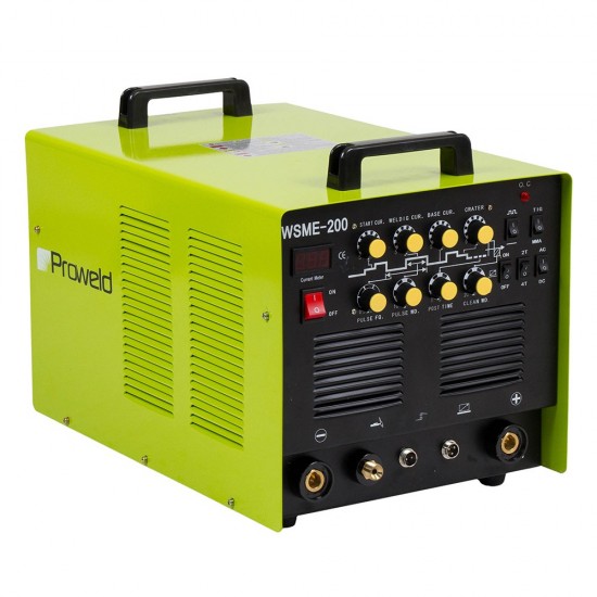 Aparat de sudare Proweld WSME-200 AC/DC, Invertor, MMA, TIG/WIG, 200 A Aparat de sudare Proweld WSME-200 AC/DC, Invertor, MMA, TIG/WIG, 200 A