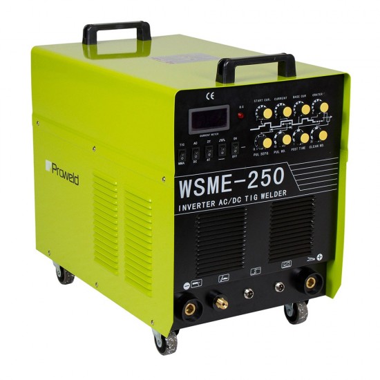 Aparat de sudare Proweld WSME-250 AC/DC (400V), Invertor, MMA, TIG/WIG, 250 A