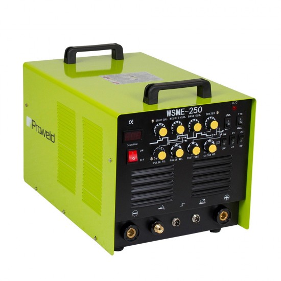 Aparat de sudare Proweld WSME-250 AC/DC, Invertor, MMA, TIG/WIG, 250 A